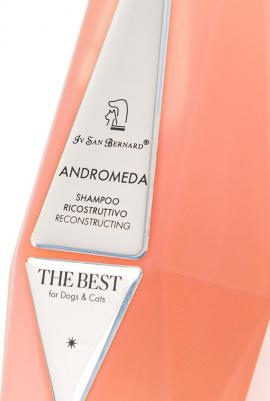 ISB The Best line Andromeda Шампунь для выпадающей шерсти и чувствительной кожи с экстрактом шиповника 550 мл 8022767055200 – фото 2