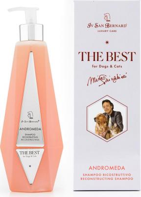 ISB The Best line Andromeda Шампунь для выпадающей шерсти и чувствительной кожи с экстрактом шиповника 550 мл 8022767055200