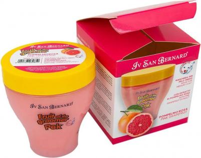 Маска Fruit of the Grommer Pink Grapefruit Mask for Medium Coat восстанавливающая с витамином B6 для шерсти средней длины 250 мл – фото 1