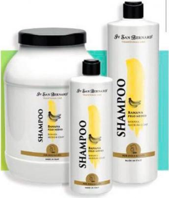 SHAB500/38166 Шампунь с ароматом банана для собак и кошек с шерстью средней длины 500мл – фото 1