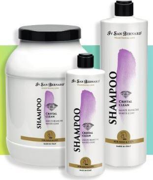 Шампунь Traditional Line Cristal Clean White Coat Shampoo для устранения желтизны белой шерсти животных 500 мл – фото 2