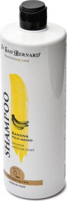 Шампунь Traditional Line Plus Shampoo Banana Medium Coat SLS Free для шерсти средней длины у животных 1 л – фото 15