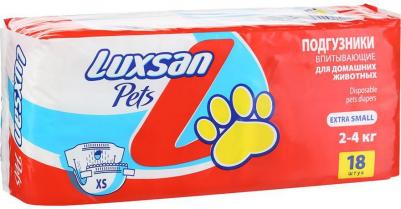 Подгузники для кошек и собак размер XS на вес 2-4 килограмма – фото 1