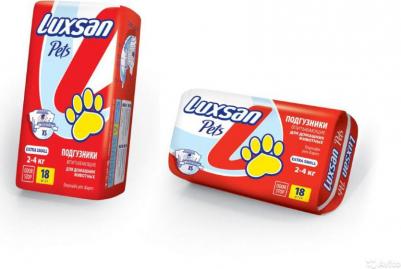 Подгузники для кошек и собак размер XS на вес 2-4 килограмма – фото 13