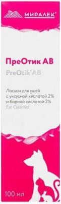 Лосьон для ушей ПреОтик АВ с уксусной и борной кислотой 100мл – фото 5