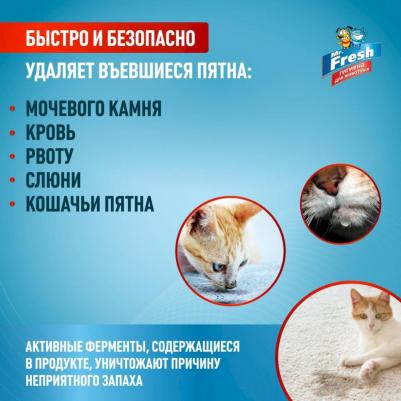 Спрей Expert 3в1 ликвидатор пятен и запаха для кошек 500мл – фото 7