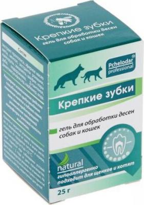 Гель "Крепкие зубки", для обработки десен собак и кошек, 25 мл – фото 6
