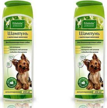 Шампунь с маточным молочком для длинношерстных собак 250мл – фото 6