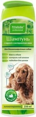 Шампунь с пергой и хвоей для длинношерстных собак 250мл
