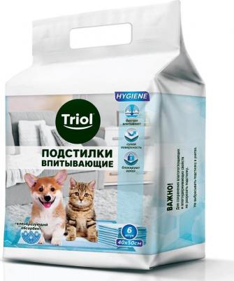 DP16 Подстилки впитывающие для туалета, 60х60 см, 6 шт – фото 2