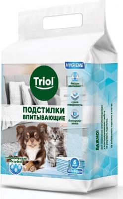 DP16 Подстилки впитывающие для туалета, 60х60 см, 6 шт – фото 4