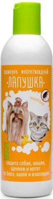 220 мл шампунь лапушка инсектицидный для собак и кошек – фото 6