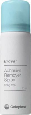 Brava / Колопласт Брава - очиститель для удаления адгезивов, спрей, 50 мл