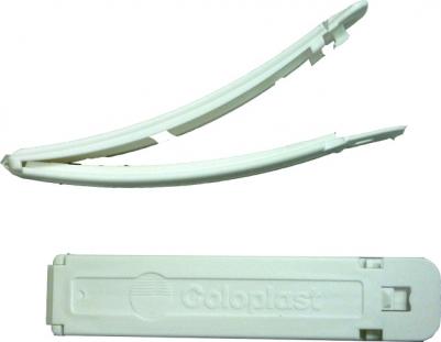 Колопласт - пластиковый зажим для мешков