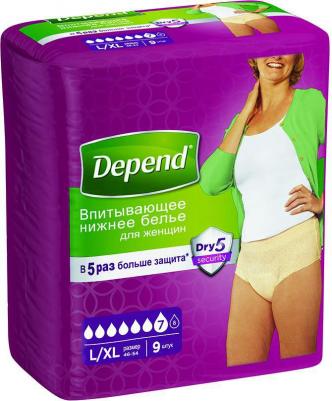 Белье впитывающее для женщин размер L/XL, 9шт – фото 2