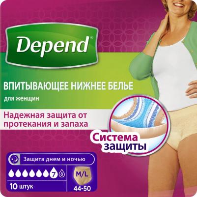 Белье впитывающее для женщин размер M/L, 10шт – фото 17