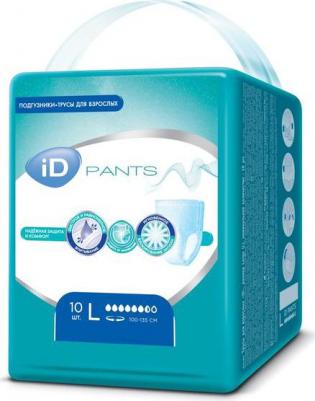 iD Pants / АйДи Пэнтс - впитывающие трусы для взрослых, L, 10 шт – фото 2