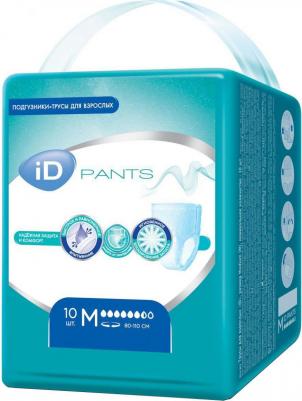 iD Pants / АйДи Пэнтс - впитывающие трусы для взрослых, M, 10 шт