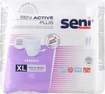 Active Plus / Актив Плюс - впитывающие трусы для взрослых, XL, 10 шт