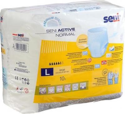 Одноразовые впитывающие трусики Active Normal Large, 10шт – фото 1