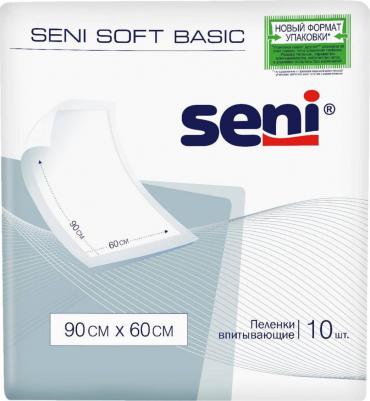 Пеленки Soft Basic, 90 x 60 cм (10 шт.) – фото 4