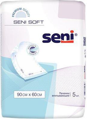 Пеленки впитывающие Soft для взрослых одноразовые 90x60 cм 5 штук – фото 4