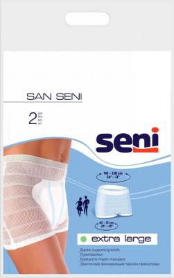 San / Сан - фиксирующие трусы для подгузников, XL, 2 шт – фото 1