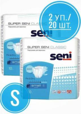 Впитывающие подгузники Super Small, 1 размер, 55-80см, 10шт – фото 6