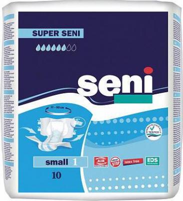 Впитывающие подгузники Super Small, 1 размер, 55-80см, 10шт – фото 16