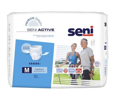 Впитывающие трусы Active Medium, 3 размер, 80-110см, 10шт – фото 1