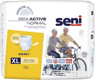Впитывающие трусы Active Normal Extra Large, 4 размер, 120-160см, 10шт – фото 2