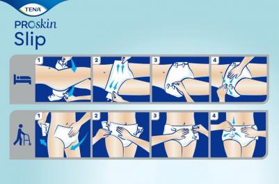 Подгузники для взрослых Slip Plus, L (30 шт.) – фото 3