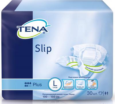 Подгузники для взрослых Slip Plus, L (30 шт.) – фото 5