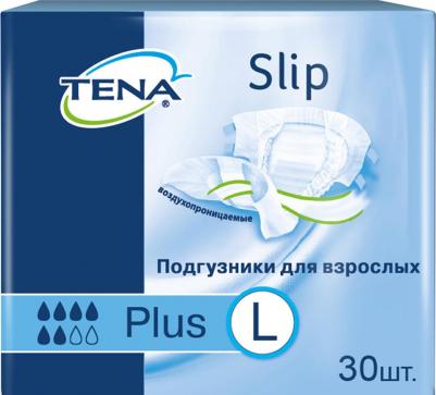 Подгузники для взрослых Slip Plus, L (30 шт.)