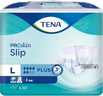 Подгузники для взрослых Slip Plus, L (30 шт.) – фото 13