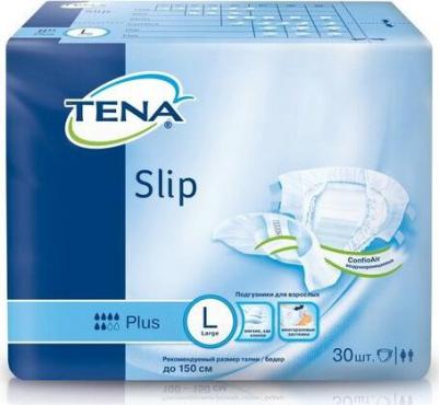 Подгузники для взрослых Slip Plus размер M (80-122 см) 10 штук – фото 8