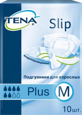 Подгузники Slip Plus для взрослых размер М 10шт