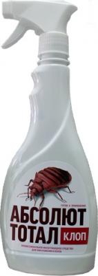 Средство инсектицидное от клопов Тотал, флакон с триггером, 400 мл 4607006904590 – фото 3