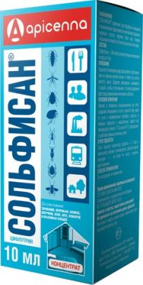 Сольфисан бытовой инсектоакарицидное средство 10мл