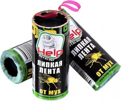 Липкая лента HELP от мух, 4 шт – фото 12