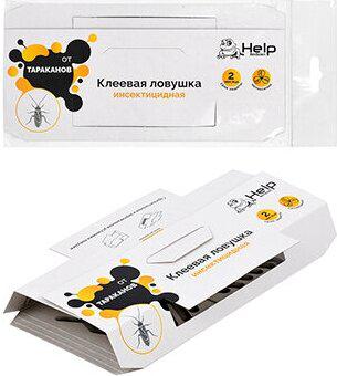 Ловушка HELP клеевая для тараканов – фото 16