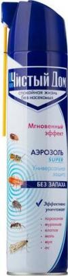 Аэрозоль от насекомых 600мл Универсальный