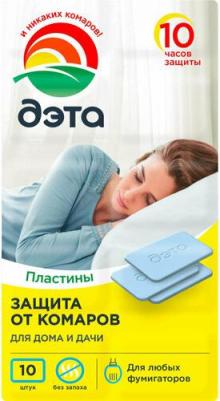 Пластины от комаров " Insecto", 10 штук