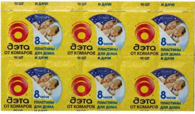 Пластины от комаров " Insecto", 10 штук – фото 16