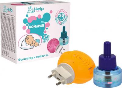 Комплект для детей: фумигатор + жидкость от комаров для детей, без запаха, 30 ночей – фото 8