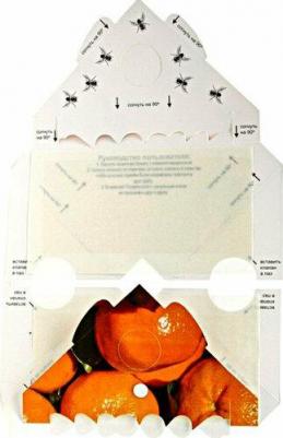 Клеевая ловушка, от мух, уголок, 2 шт