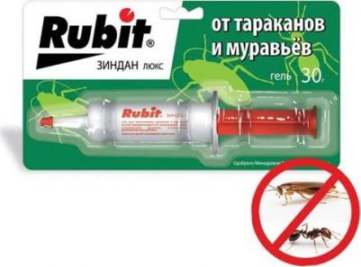 Приманка Летто Zarit Зиндан от тараканов и муравьев, гель, шприц 30г, А-5065 – фото 2