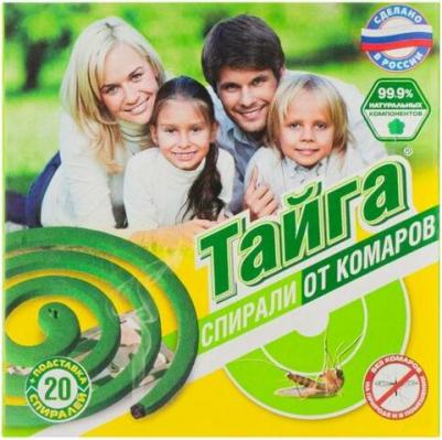 Спирали от комаров, угольные, 10 шт – фото 2