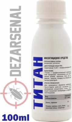 Профессиональное средство от клопов, тараканов и других насекомых. Концентрат 100 мл – фото 1