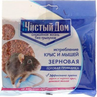 Приманка от крыс и мышей Форэт зерновая пакет 100 г – фото 6